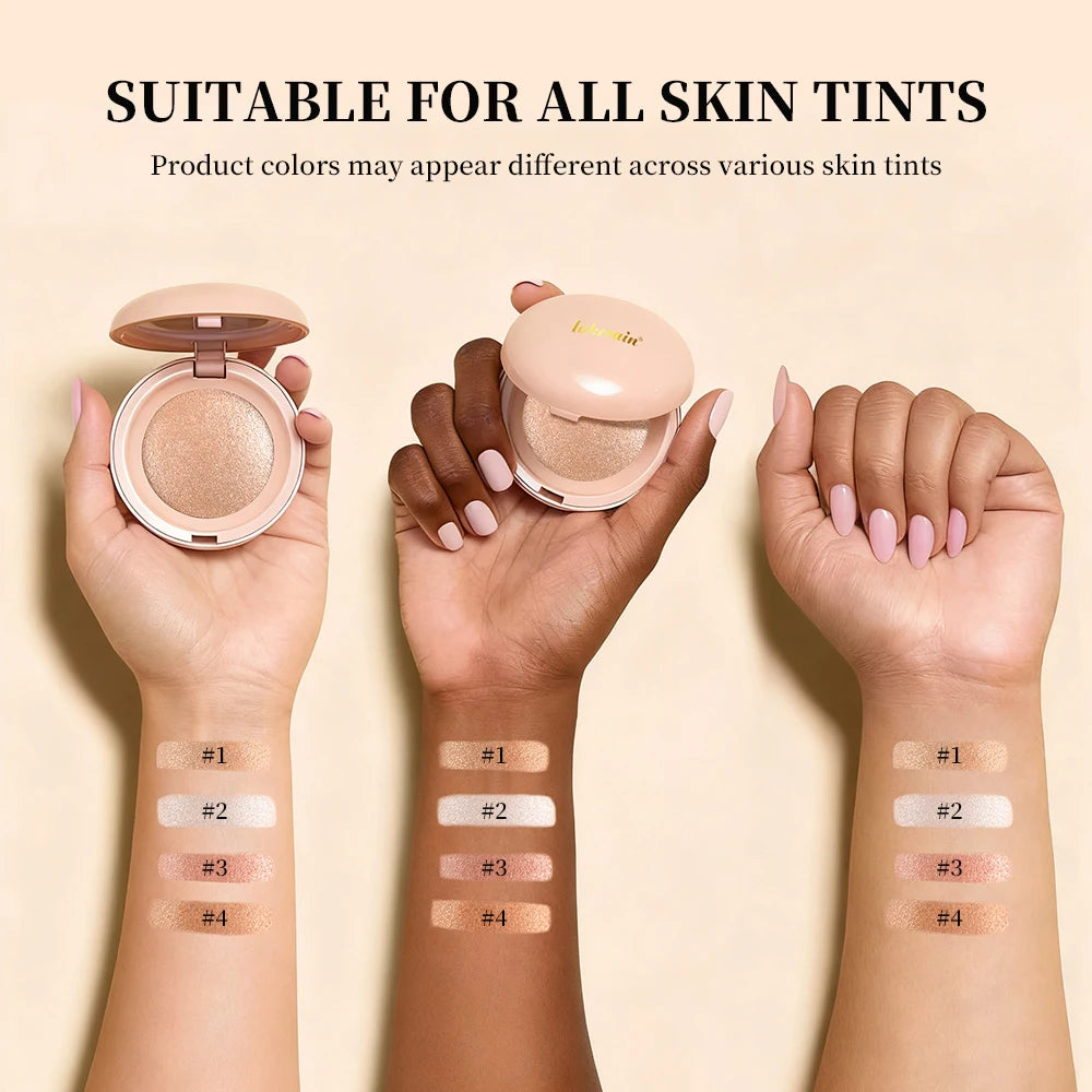 Silken Touch Baked Highlighter Powder for Radiant Glow
