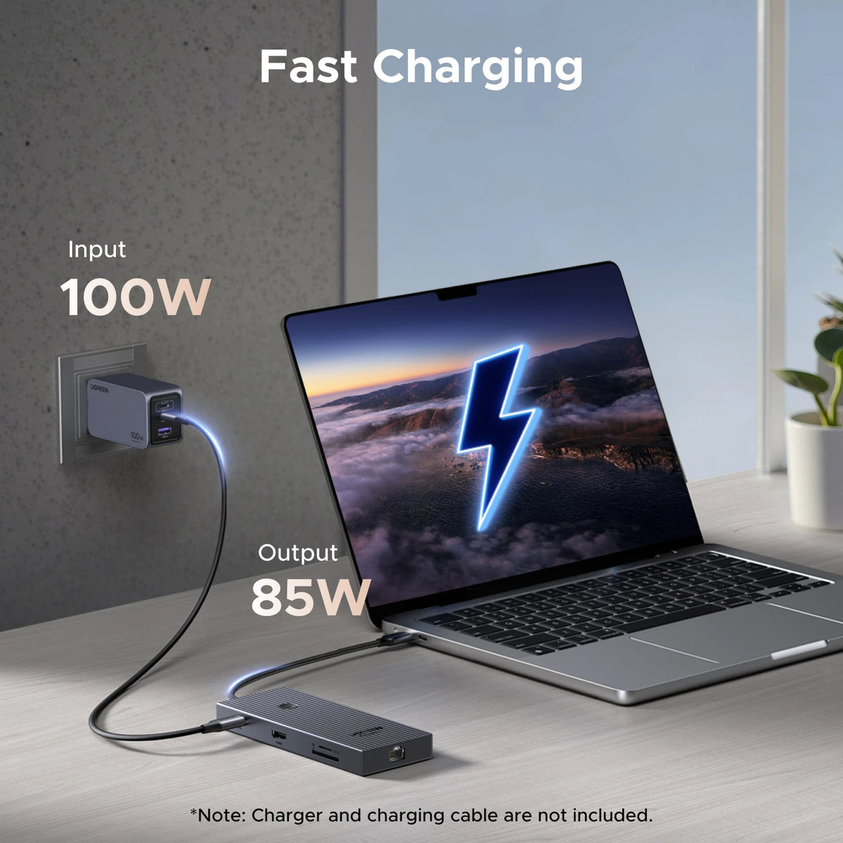 9-in-1 USB-C Hub with 4K 60Hz HDMI and 100W PD Charging