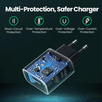 18W Quick Charge 3.0 USB Wall Charger
