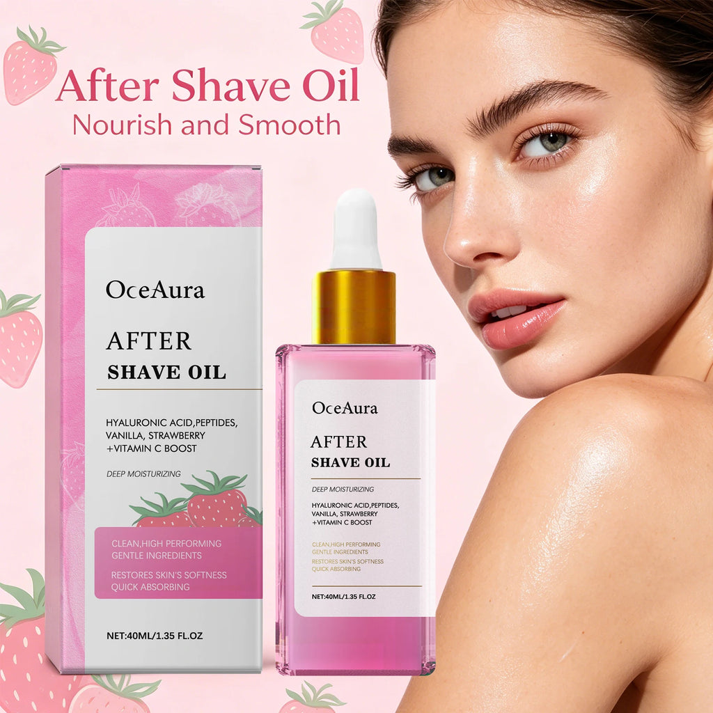 Soothing Strawberry After Shave Oil for Women