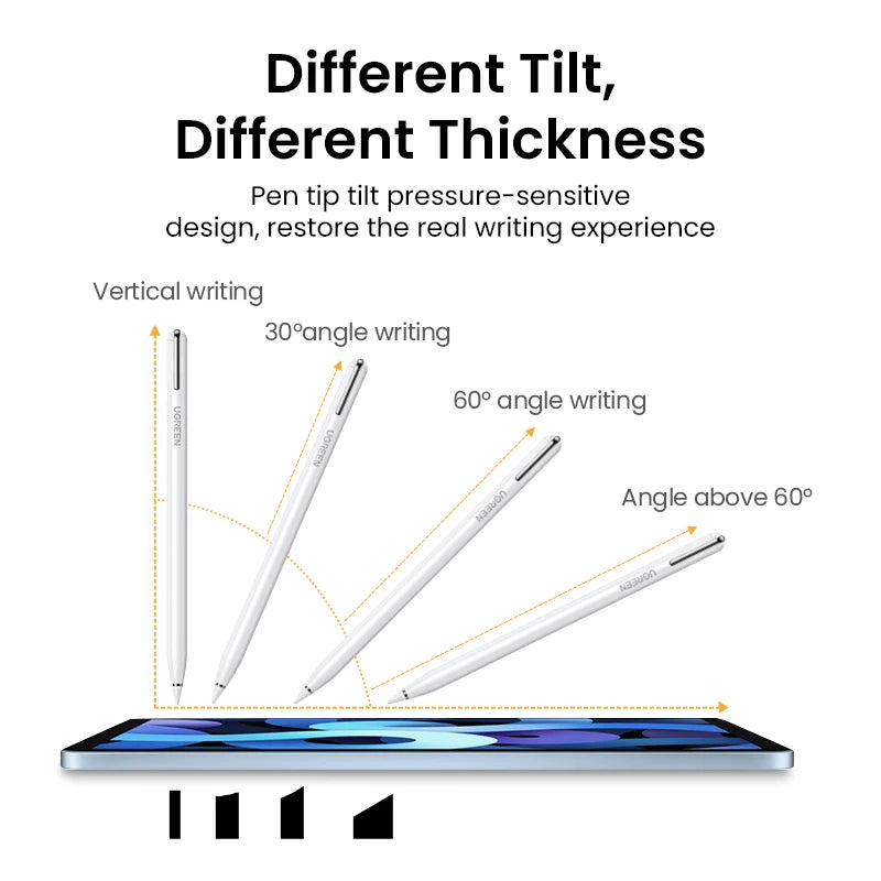 Precision Stylus Pen for iPad with Palm Rejection & Fast Charging - 5