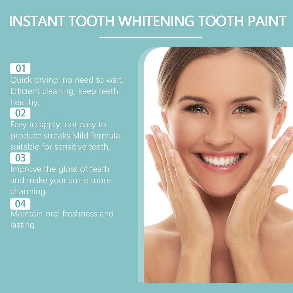 Instant Teeth Whitening Paint Gel