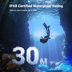 IPX8 Universal Waterproof Phone Pouch for Swimming and Diving