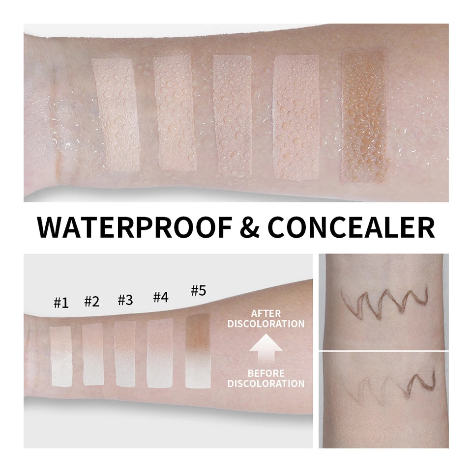 Full Coverage Cream Foundation Stick with Detachable Brush - 13