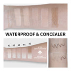 Color-Changing Foundation Stick with Built-in Brush
