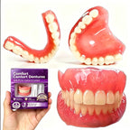 Comfort Silicone Denture Set for Instant Smile and Oral Care