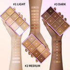 8-Shade Cream Concealer and Contouring Palette