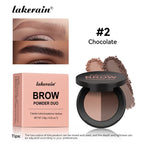Two-Color Eyebrow Powder Duo for Natural Brows and Contouring