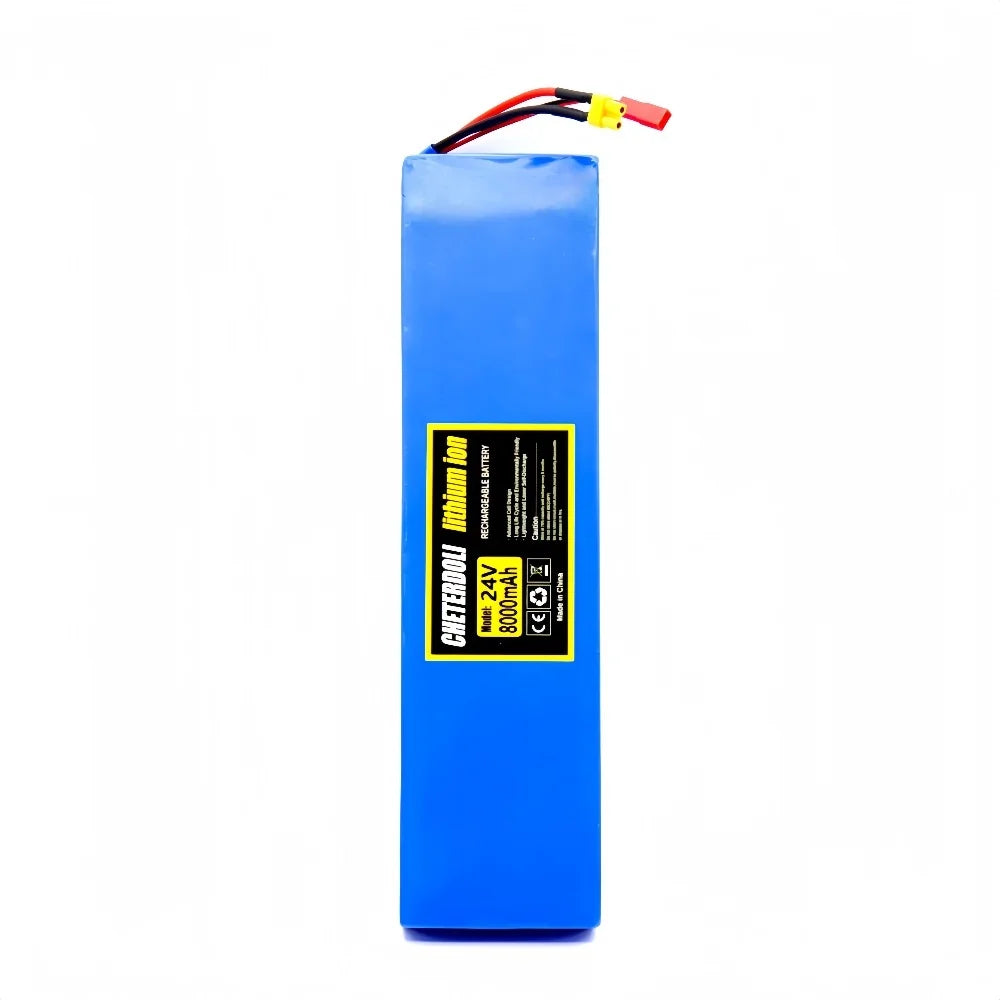 25.2V 8000mAh 7S2P Li-ion Battery Pack for Electric Scooters