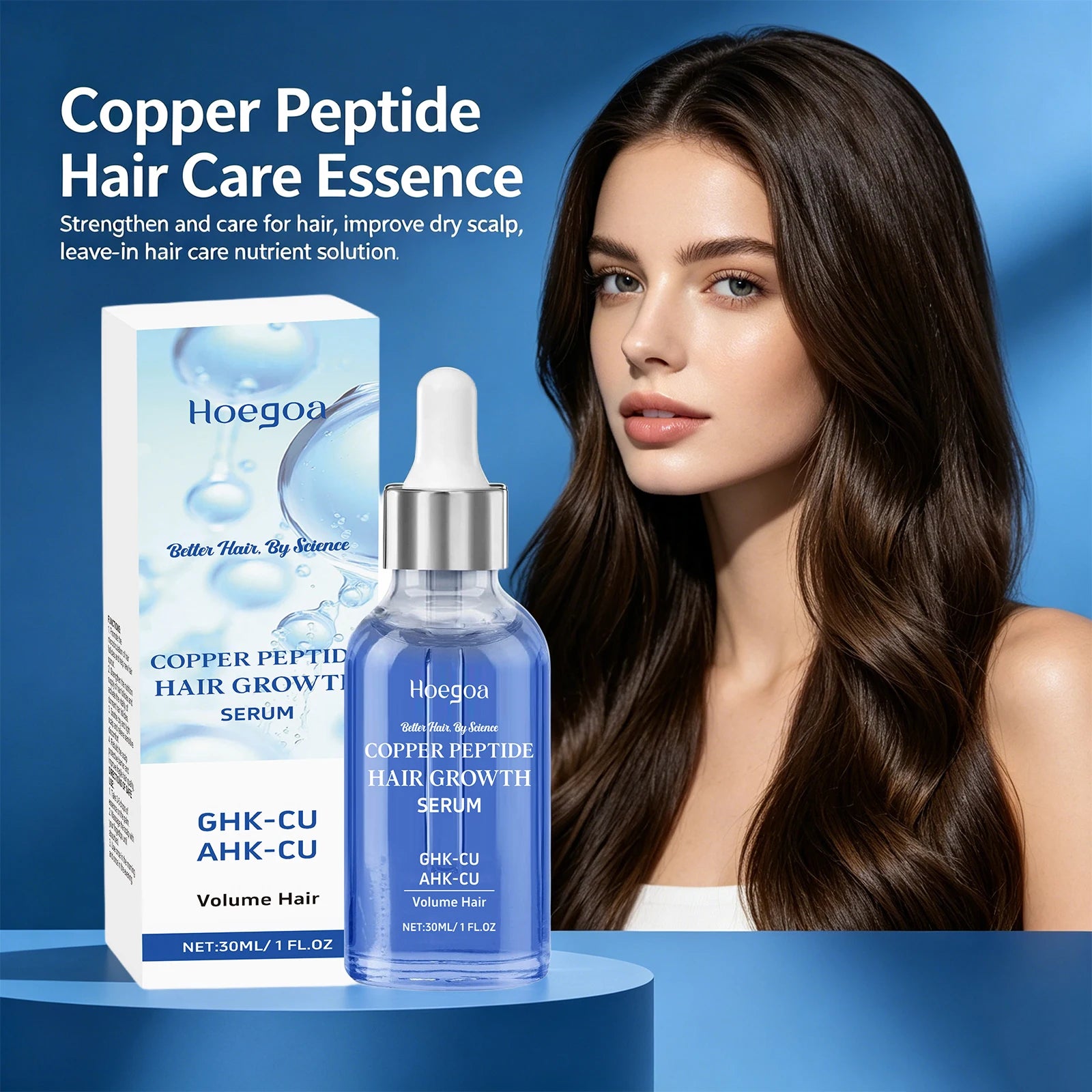 Copper Peptide Hair Serum for Dry Damaged Hair - 2