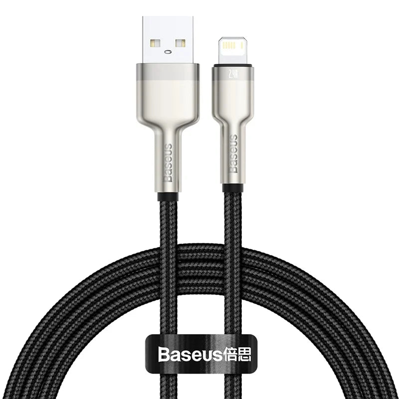 2.4A Fast Charging Braided USB Cable for iPhone