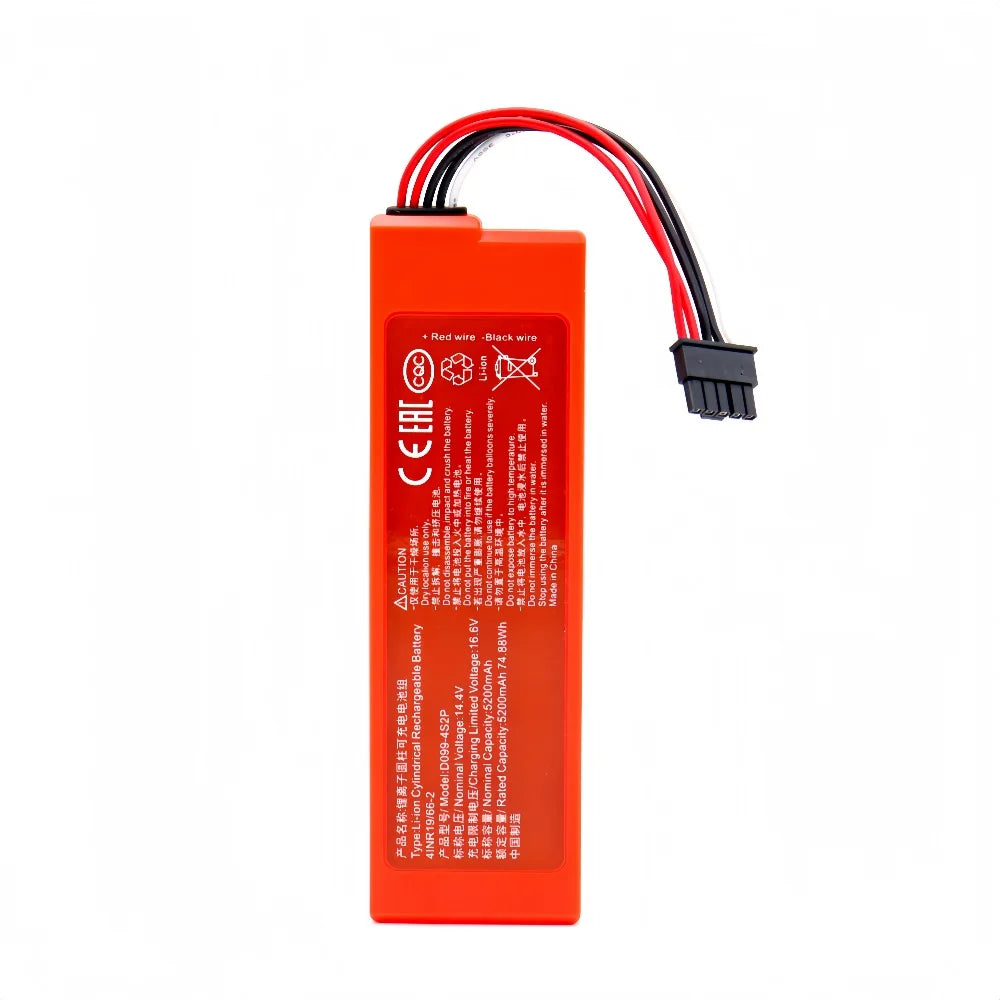 Replacement 5200mAh Battery for Robot Vacuum-Mop 2 Pro - 8