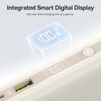100W 20000mAh Fast Charging Power Bank with Built-In USB-C Cables