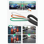 AHD 1080P 170 Degree Fisheye Car Front Side Rear View Backup Camera