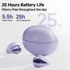 Open Ear Wireless Bluetooth 5.4 Earbuds with ENC Mic
