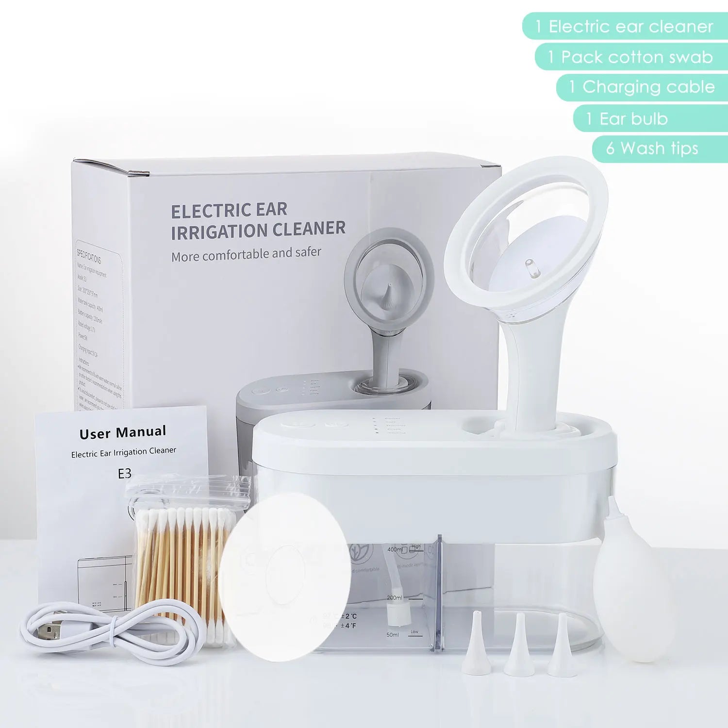 Electric Ear Wax Removal Irrigation System - 14