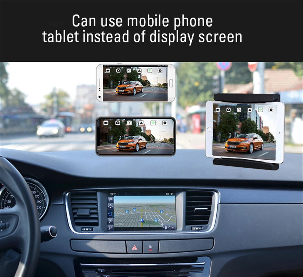 Wireless HD WiFi Vehicle Backup Camera for Android and iOS