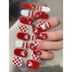 Christmas Semi-Cured Gel Nail Wrap Stickers