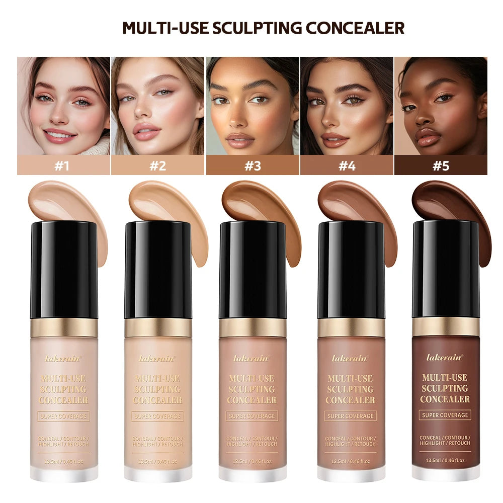 Multi-Use Sculpting Concealer for Face Contouring and Highlighting