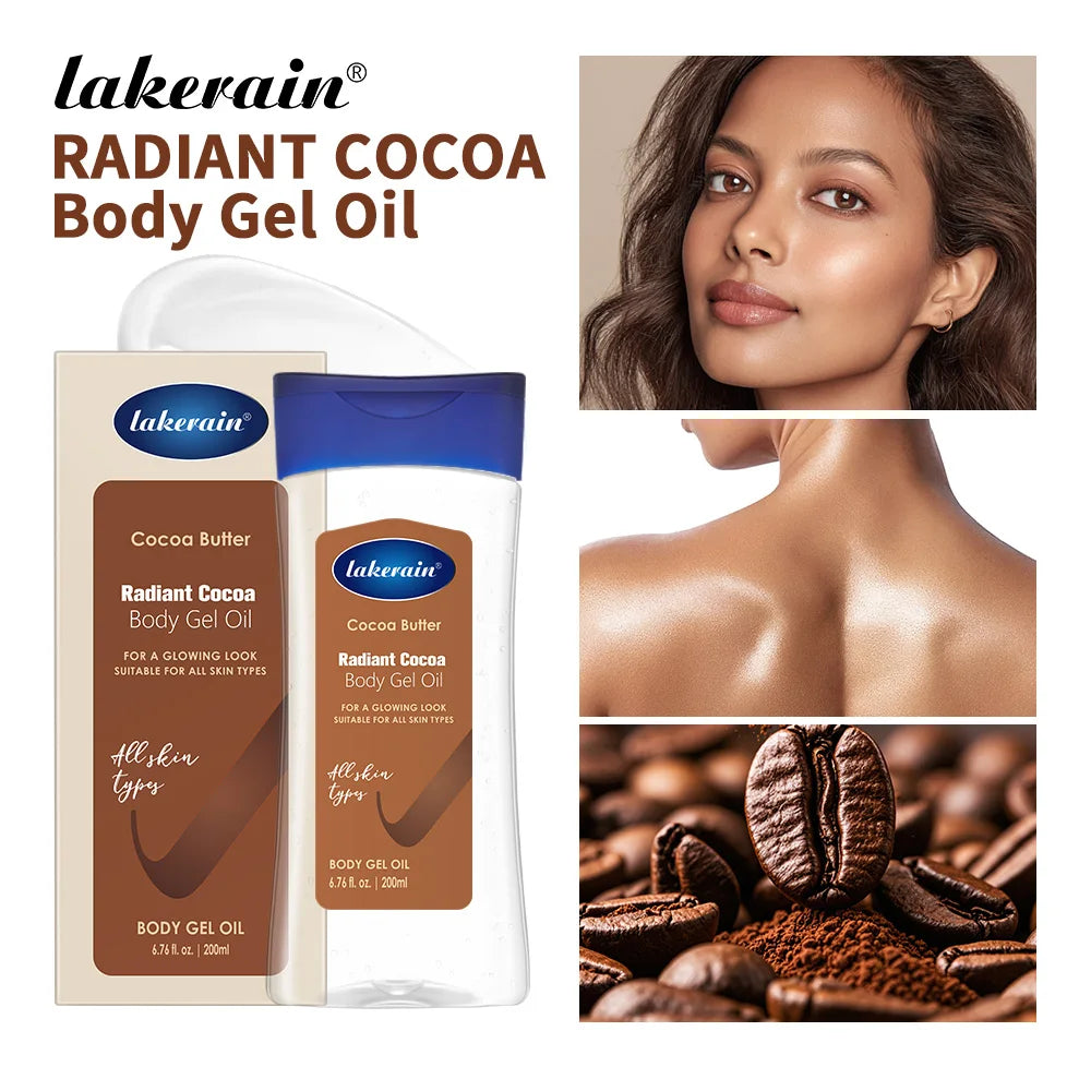 Radiant Moisturizing Body Gel Oil for Dry Skin