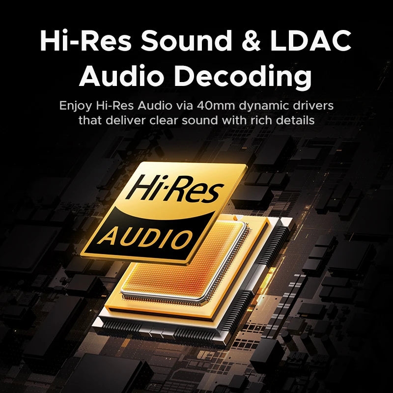 Wireless Noise-Cancelling Headphones with 120H Playtime - 2