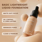 Lightweight Matte Liquid Foundation for Pore Minimizing