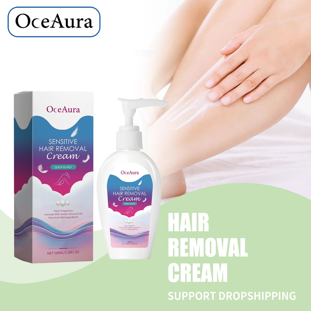 Painless Depilatory Cream for Quick Hair Removal