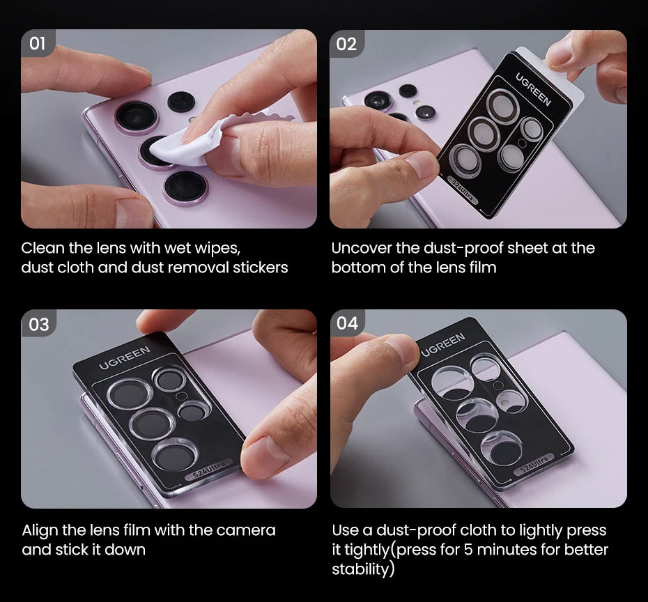Tempered Glass Camera Lens Protector for Samsung Galaxy S26 Ultra - 20