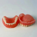 Comfortable Silicone Upper and Lower Denture Set