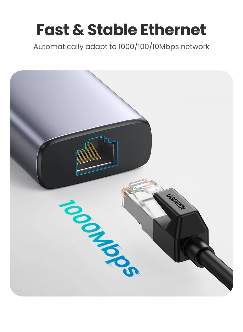 7-in-1 USB-C Hub with 4K 60Hz HDMI and 100W Power Delivery - 12