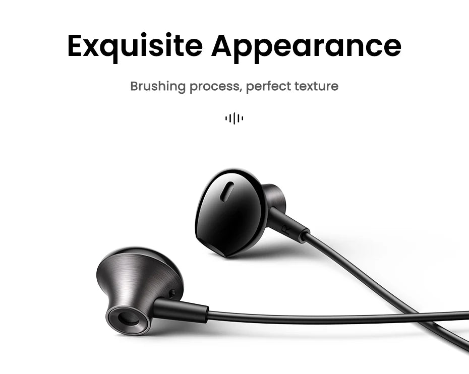 Hi-Fi Wired Earbuds with 3.5mm and USB-C Connectors - 10