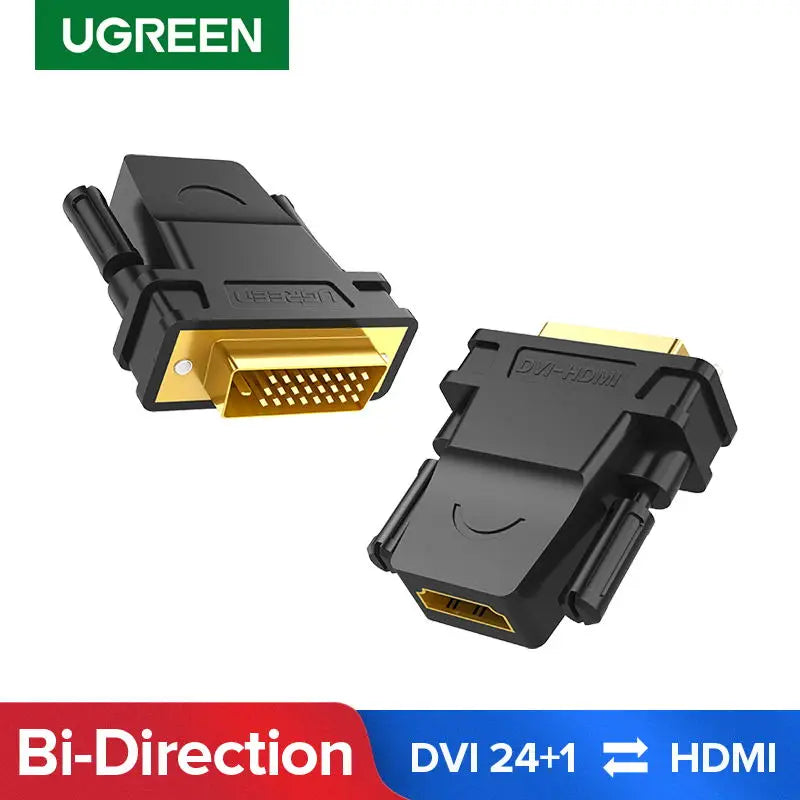 Bidirectional DVI to HDMI Adapter Converter