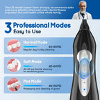3-in-1 Oral Hygiene Kit: Flosser, Toothbrush & Facial Cleanser