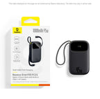 45W Fast Charging Power Bank with Built-in Cables