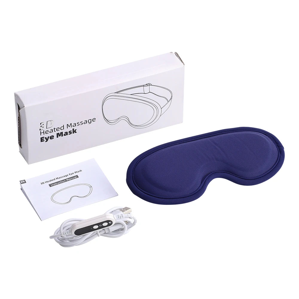 Heated Eye Massage Mask for Dry Eyes and Eye Strain - 18