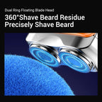 Portable Mini Electric Shaver for Travel and Grooming