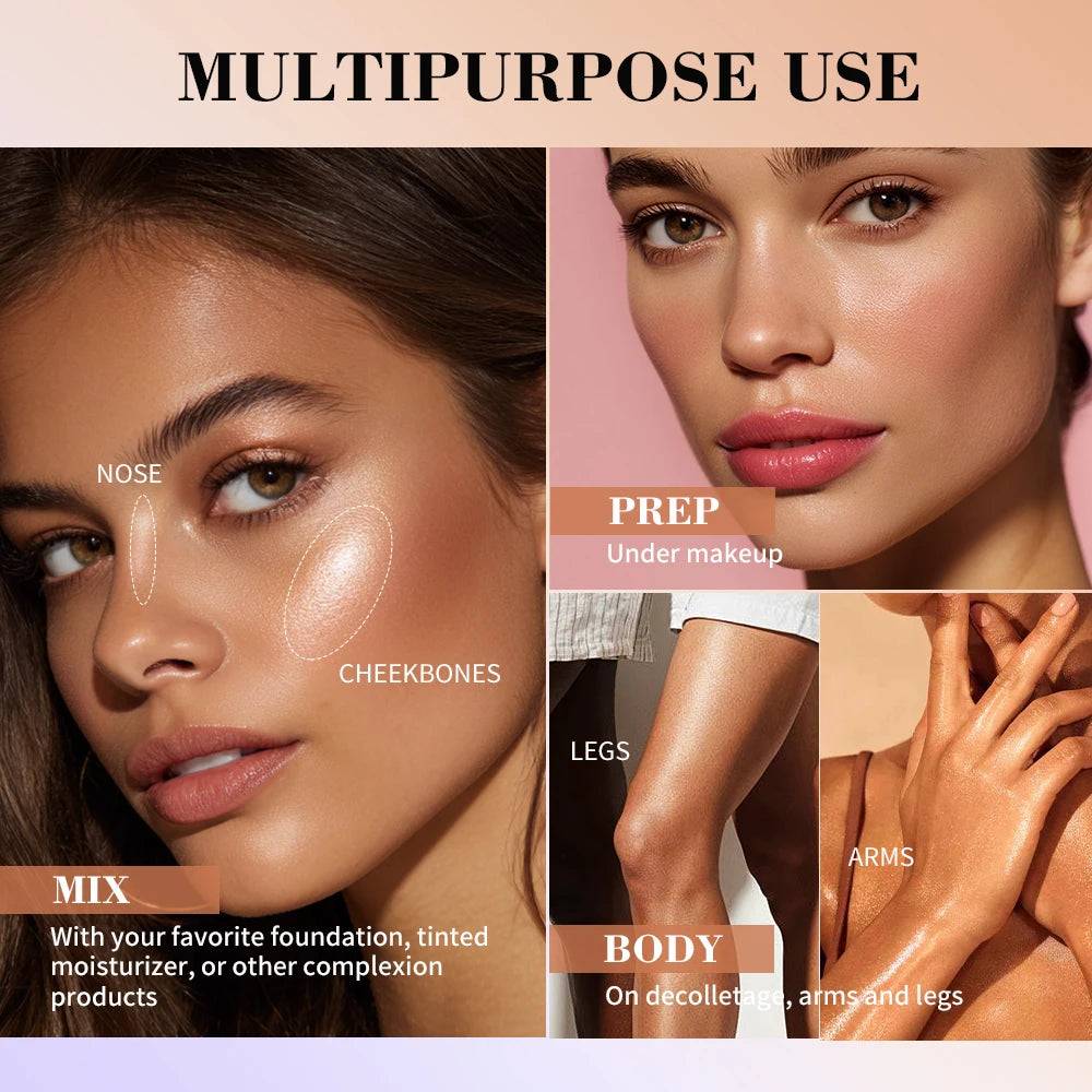 Luminous Hydrating Gel Highlighter and Face Primer - 6