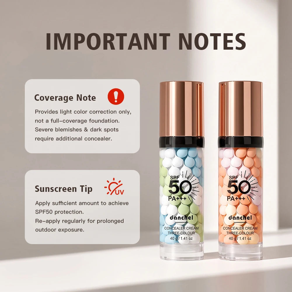 3-Color Correcting Makeup Primer with SPF 50 - 14