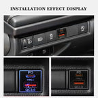 USB-C PD and QC3.0 Fast Car Charger for Toyota Dashboard
