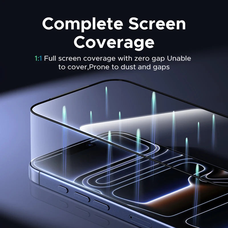 9D Full Coverage Tempered Glass Screen Protector for iPhone 17 Series