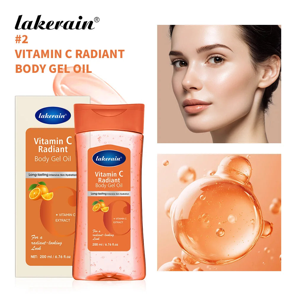 Radiant Nourishing Body Gel Oil for Dry Skin