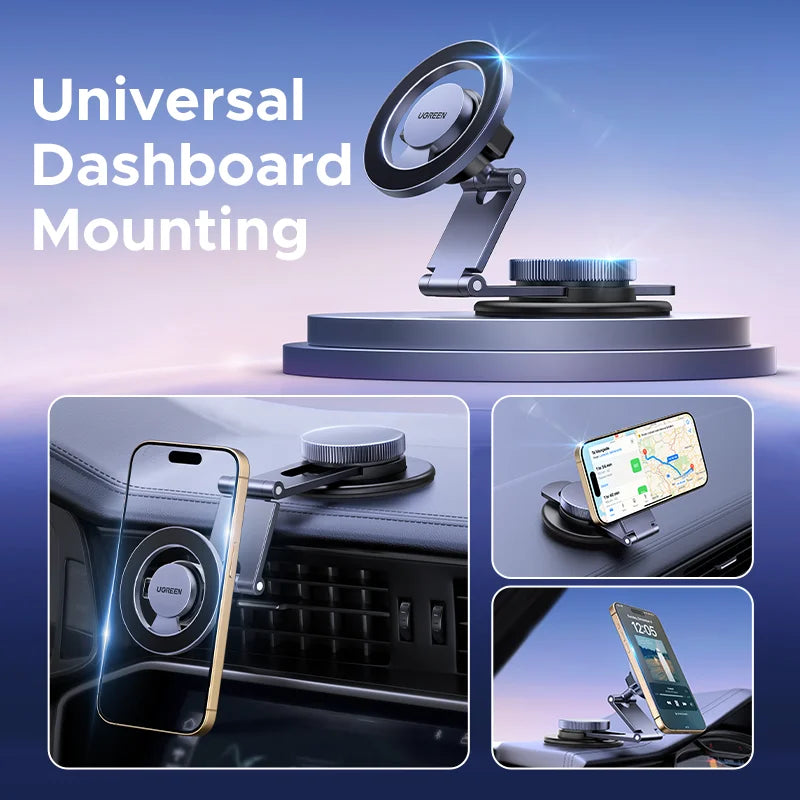 Magnetic Dashboard Car Phone Holder for MagSafe - 3