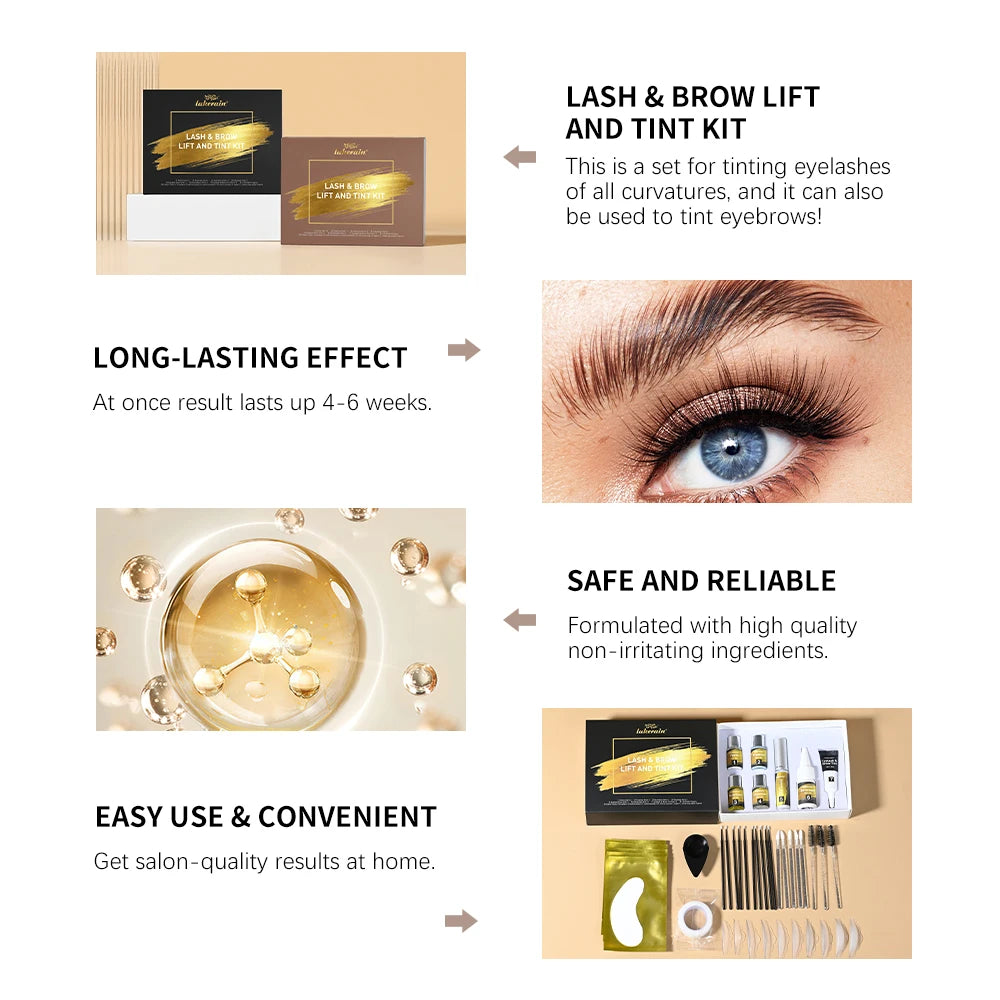 Professional Lash Lift and Brow Tinting Kit