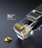 Cat6 Gigabit Ethernet Network Cable for High-Speed Gaming and Streaming
