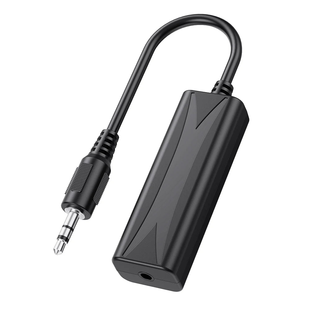 3.5mm Aux Ground Loop Noise Isolator for Car and Home Audio