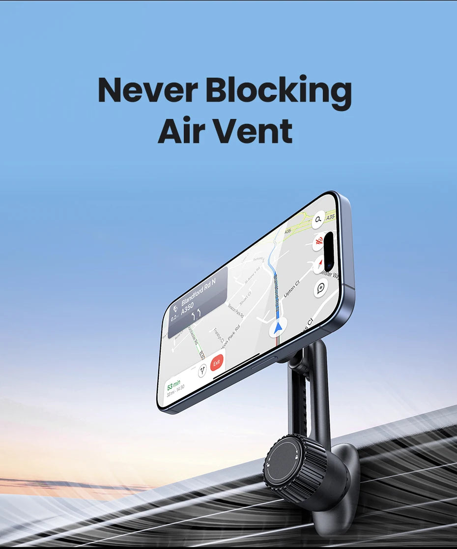 Magnetic Air Vent Phone Mount for MagSafe - 15