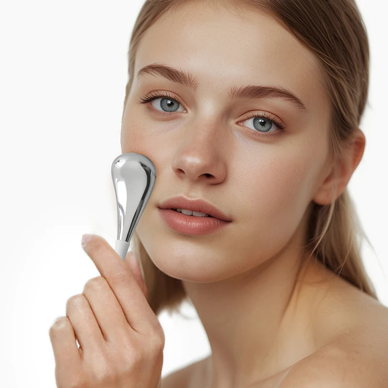 Stainless Steel Facial Cryo Sticks for Skin Puffiness and Massage