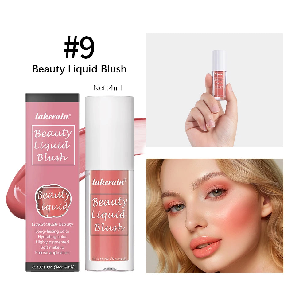 Waterproof Long-Lasting Liquid Cheek Blush - 22