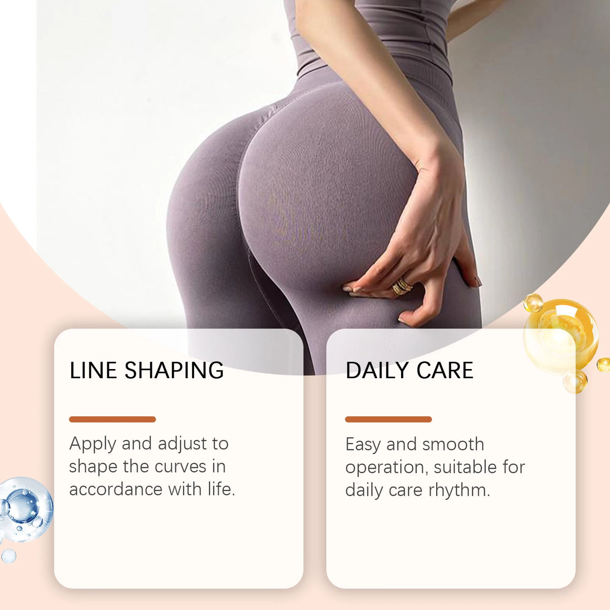 Butt Lifting and Firming Massage Serum for Fuller Curves