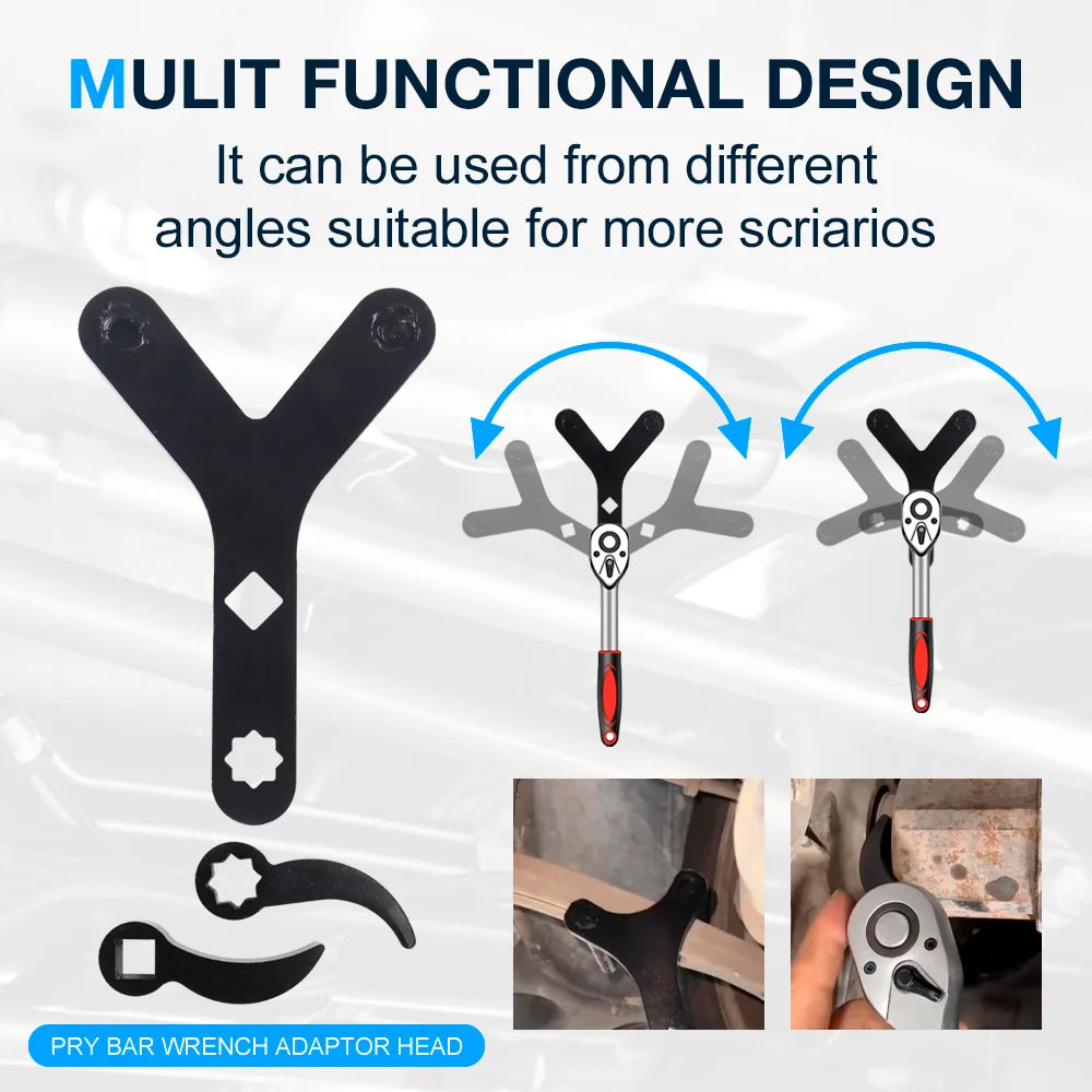Automotive Lower Control Arm Ball Joint Separator and Prying Tool